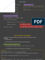 Free Lagrangian of Chiral Fields