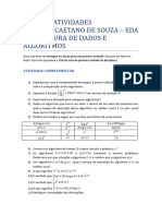 Exercicios - Análise de Algoritmos - Parte 1