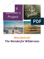 Dylan Pankhania Year 8 - Year 8 - Wanderlust Portfolio-Summer Term 2
