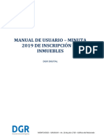 Manual de Usuario Minuta Inmueble