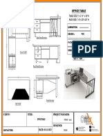 Office Table 5'X2'-6''