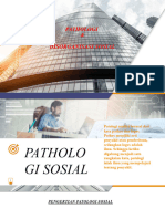 Pathologi & Disorganisasi Sosial - Kel Xiii