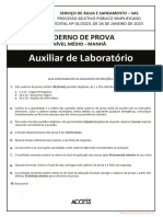 Auxiliar de Laboratorio