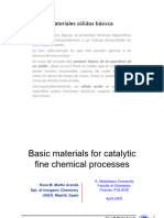 Ideas Sobre Catalisis Por Solidos Con Propiedades Basicas