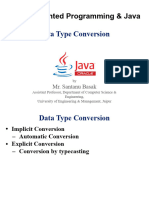 Data Type Conversion