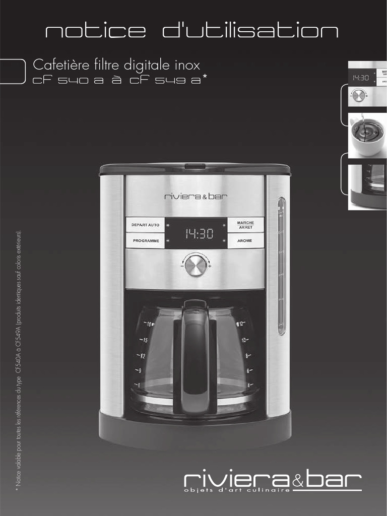 Verseuse + Couvercle Pour Cafetière RIVIERA & BAR - 500587857