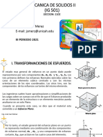 Transformacion de Esfuerzos - Contenido 1