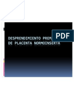 Desprendimiento de Placenta - Final