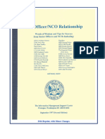 The Officer - NCO Relationship (1997)
