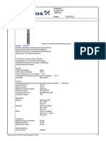 Contar Descripción 85N150-13: Empresa: Creado Por: Teléfono: Datos