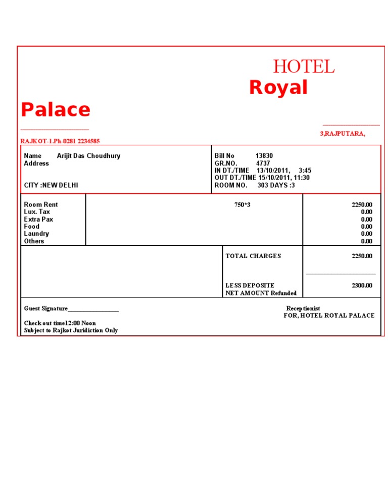 Hotel | PDF