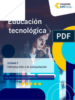 Material de Estudio Unidad 1 - Educacion Tecnologica - Colsubsidio