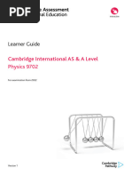 9702 Learner Guide (For Examination From 2022)