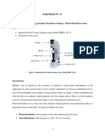 Exp 11 and 12 Rockwell Hardness Testing and Universal Testing Machine