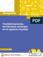 Geografia 2 Transformaciones Territoriales Recientes en El Espacio Mundial Docentes PDF