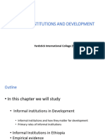 4 - Institutions and Development