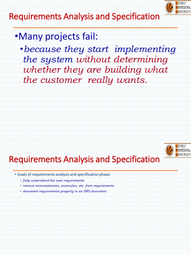 SRS Guide for Systems Analysts | PDF | Input/Output | Specification ...