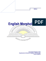 English Morphology