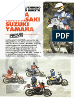 Motociclismo Comparativaenduro 6-1986