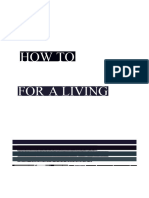 How To: For A Living