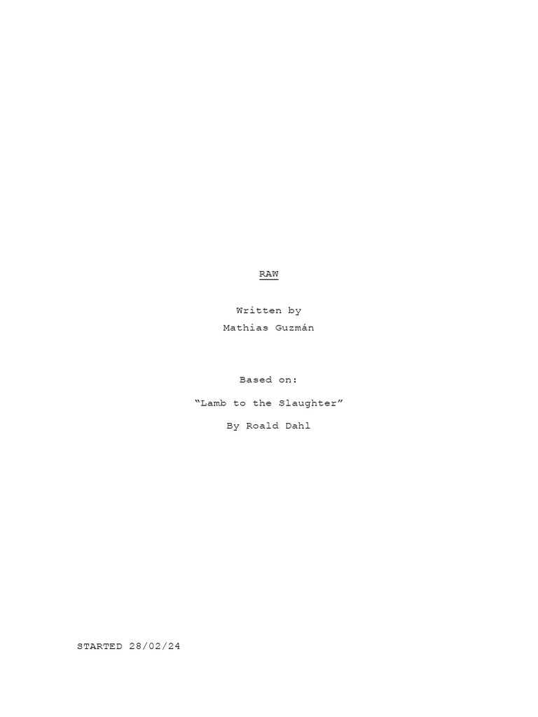Script Test 5 | PDF