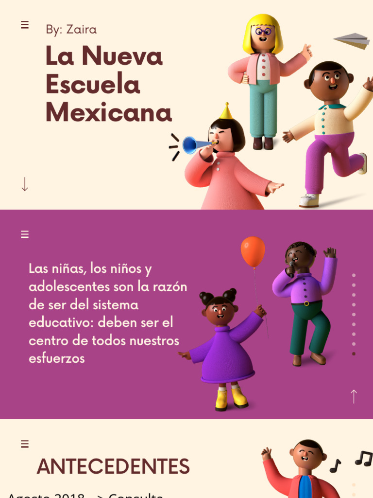 Principios de la Nueva Escuela Mexicana | PDF | Escuelas ...