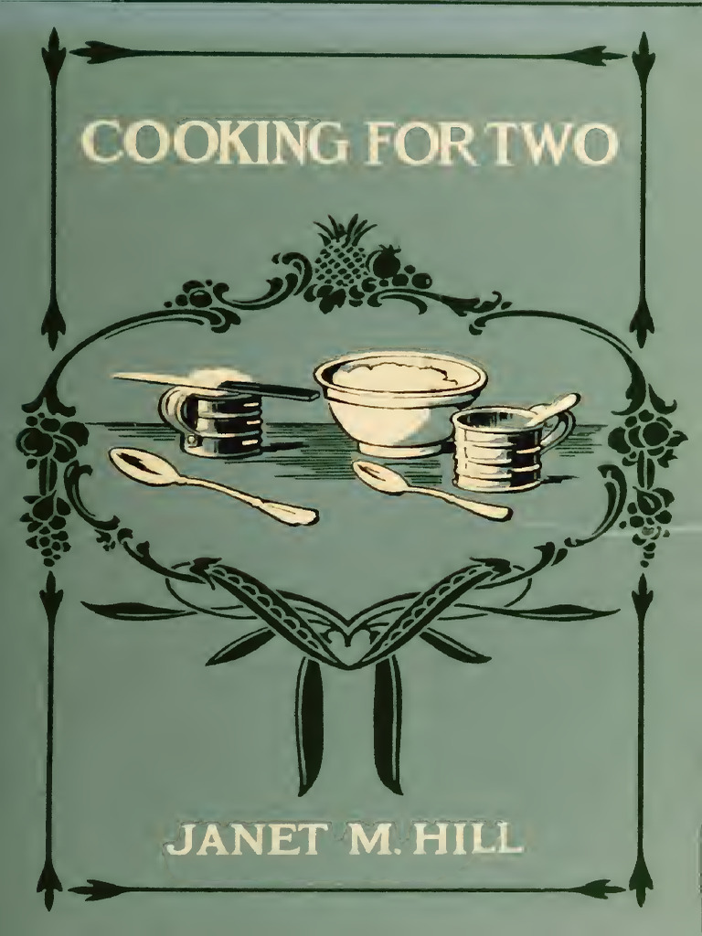 Cooking For Two A Handbook For Young Housekeepers | PDF | Oven | Cakes