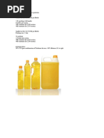 Sunflower Oil Price Quotation