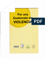 Por Una Guatemala Sin Violencia