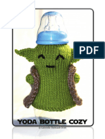 Yoda Bottle Cozy