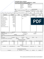 Salary Slip NOV