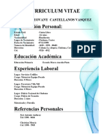 Curriculum Walter CV