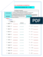 F.refuerzo Matemática Multiplicación Por 7 y Por 9