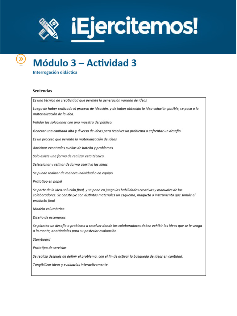 Actividad 3 M3 Modelo Pdf