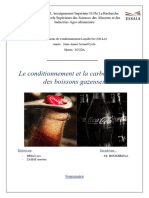 Conditionnement + Carbonatation Des Boissons Gazeuses FN