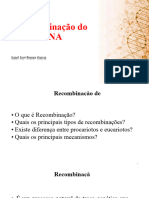 Aula 05 - Recombinação e Transposição Do DNA