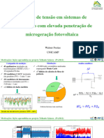 Controle de Tensão em Sistemas de Distribuição Com Elevada Penetração de Microgeração Fotovoltaica