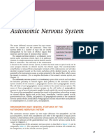 Organization and General Features of The Autonomic Nervous System