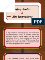 Safety Audit vs. Safety Inspection