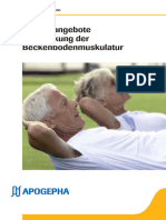 Patienteninformation. Übungsangebote Zur Stärkung Der Beckenbodenmuskulatur