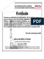 Certificado Proex 50059