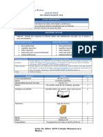 Lista de Utiles Pre Kinder Ew 2024