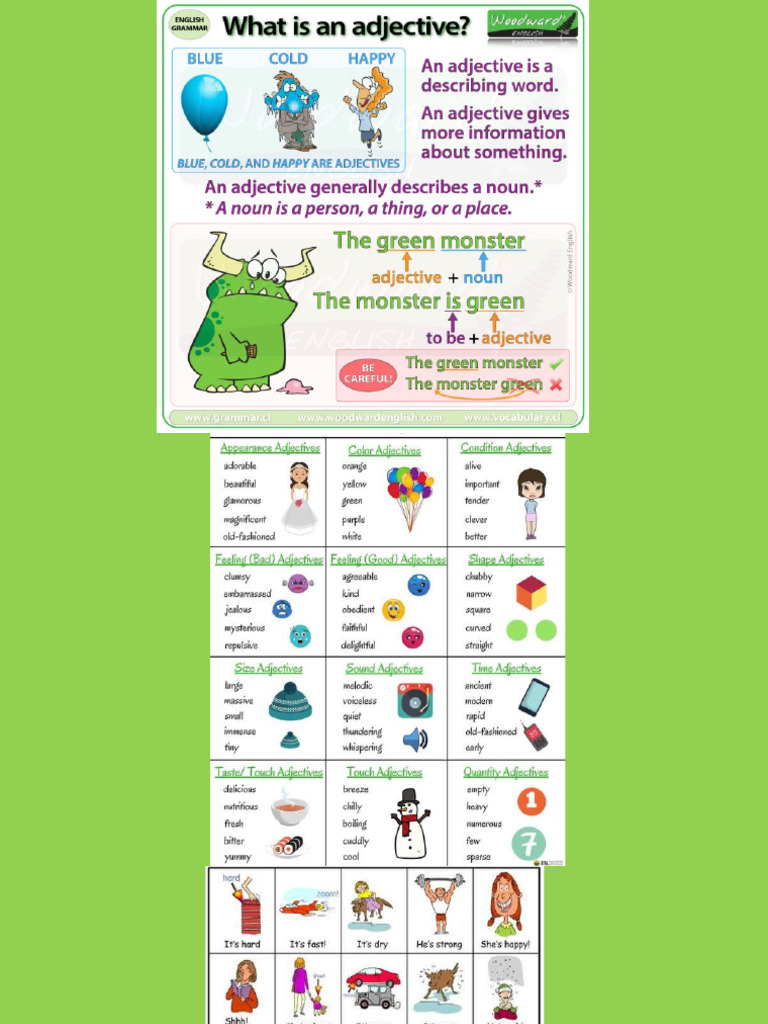 Adjectives Examples | PDF
