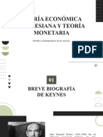 Teoría Económica Keynesiana y Monetaria