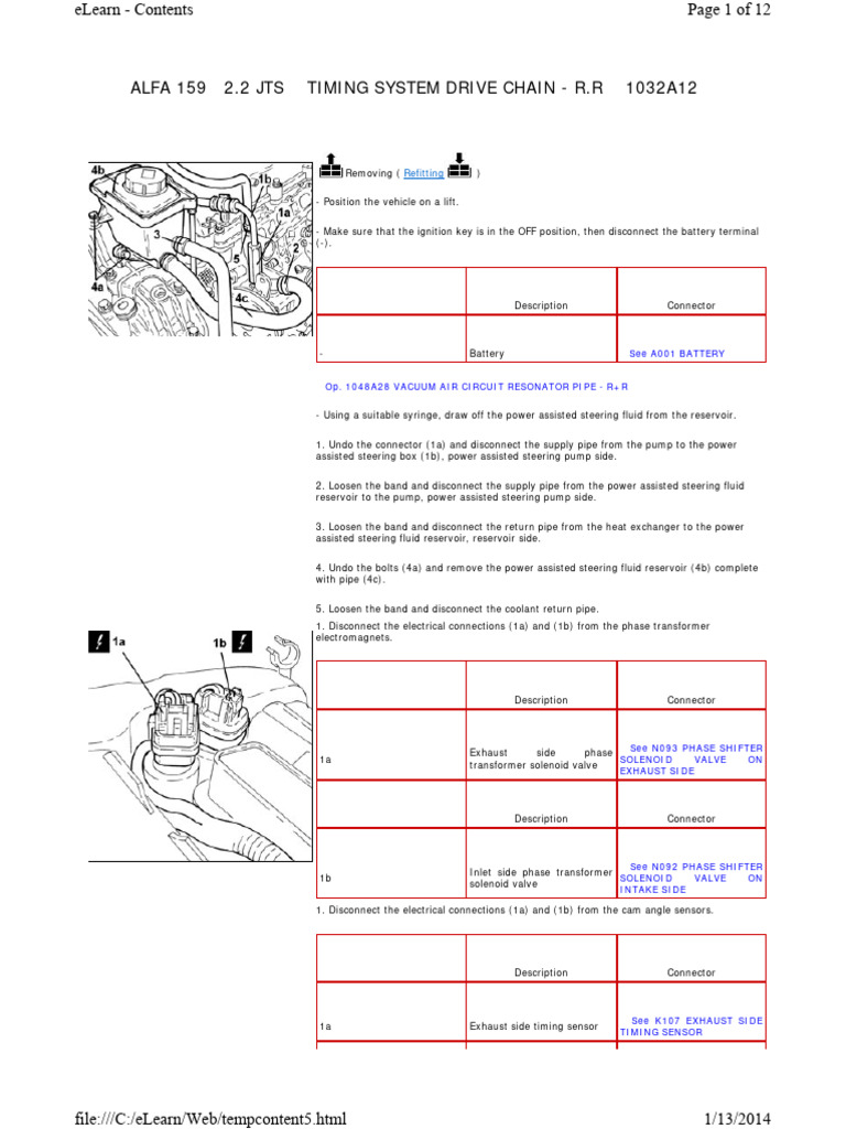 Timing System Drive Chain R R | PDF | Piston | Screw