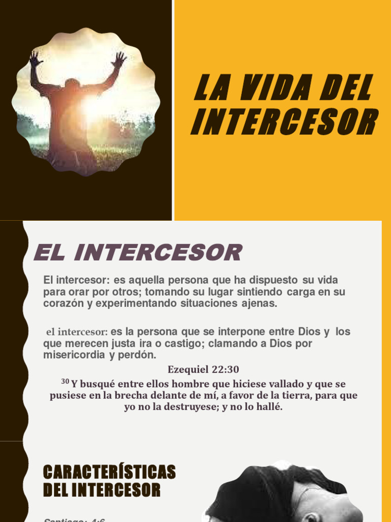 Características del Intercesor Bíblico | PDF | Intercesión | Amor