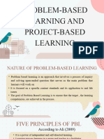 Lesson 2 Problem Based Learning and Project Based Learning