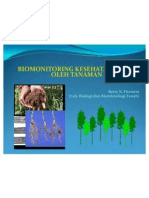 Biomonitoring Tanaman 2011