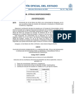 Plan de Estudios de Grado en Estudios para La Defensa y Seguridad