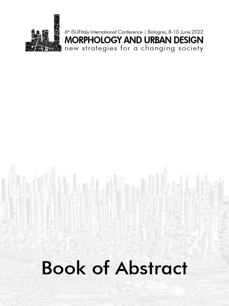 The Urban Morphology Of Cities In The F Pdf